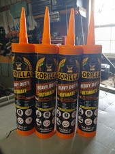 Gorilla9 oz.  4 Pack  Heavy duty Construction Adhesive Ultimate