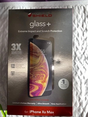 ZAGG Invisible Shield Glass+ Extreme impact Screen Protector for iPhone Xs Max - Image 1 of 4