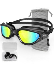 Swimming Goggles  Polarised, Anti-Fog, UV400 Protection, Anti-Leak, Includes...