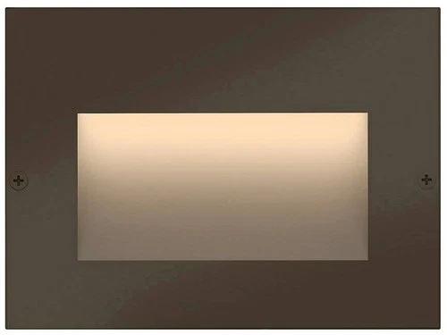 Hinkley Taper Step 4 1/2" Wide Bronze LED Step Light - Picture 1 of 10