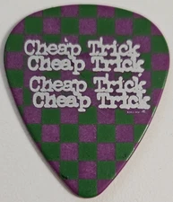 CHEAP TRICK TOM PETERSSON BASS GUITAR PICK ROBIN ZANDER RICK NIELSEN VER. 2
