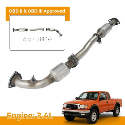 #ad Front amp; Rear Catalytic Converter Set For Toyota Tacoma 3.4L 2000 2001 02 03 2004 $133.00