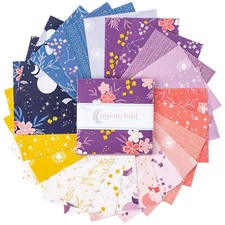 Moonchild Riley Blake 5" Stacker 100% Cotton Precut Squares