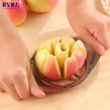 Apple pear cutter slicer wedger divider fruits corer stainless Steel blade tool