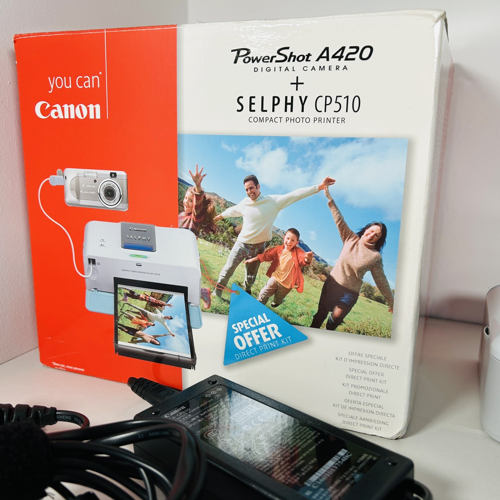 Canon SELPHY CP510 Compact Photo Printer PRINTER ONLY + accessories VGC CP 510 eBay