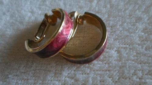 Vintage 1981 - Halskette -- 24 cm lang - mit passenden -- Ohrclips  - Bild 3 von 8