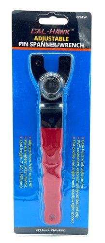 ADJUSTABLE PIN WRENCH SPANNER WRENCH FOR ANGLE GRINDERS - Picture 2 of 2