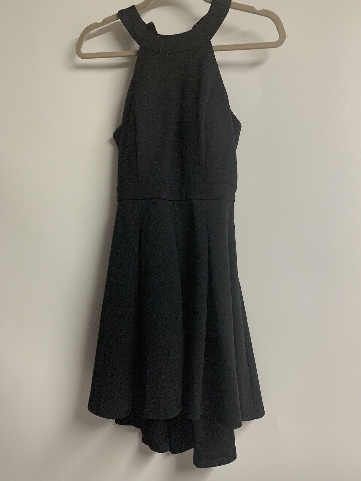 Windsor Black Cocktail Dress Open Back Size Small - image 2