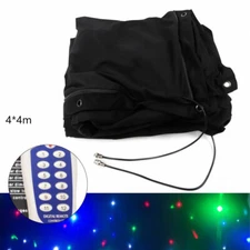 13x13FT Star Curtain Cloth Wedding Stage Backdrop Birthday Party Background