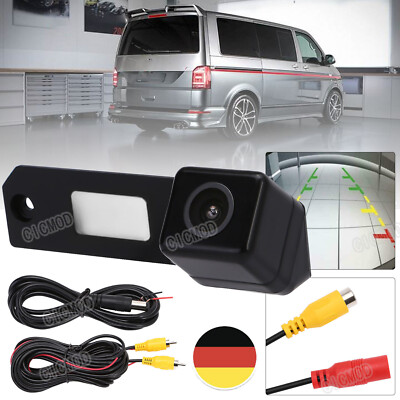 HD Rückfahrkamera Auto Einparkhilfe für VW T5 T6 Caddy Golf Passt Superb Touran