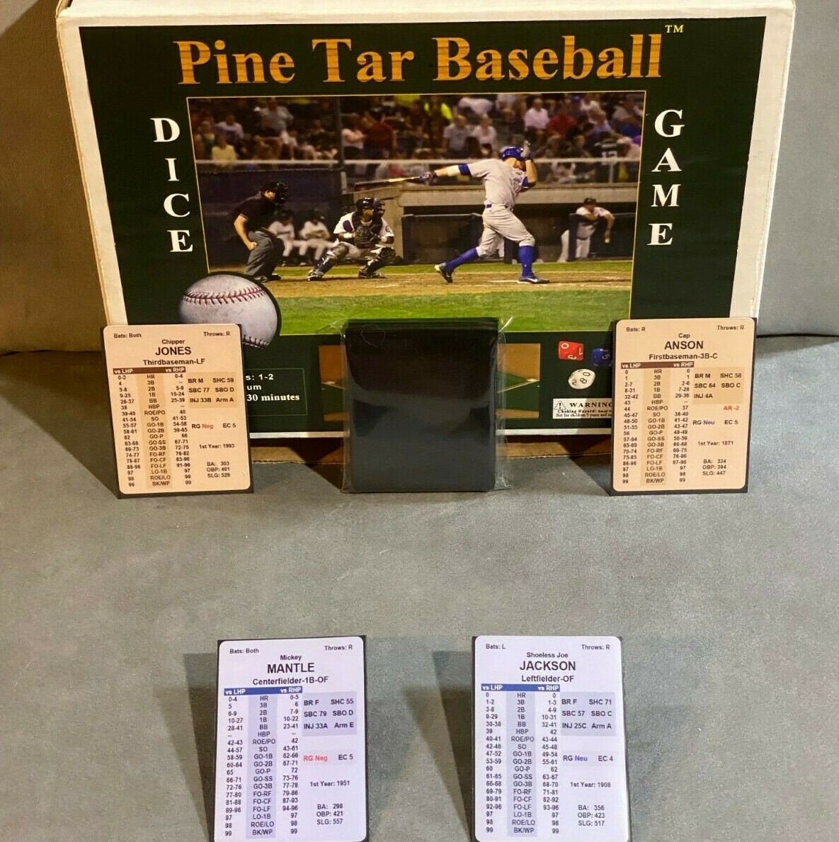 50 Pine Tar Baseball Game Protective Premium Card Sleeves