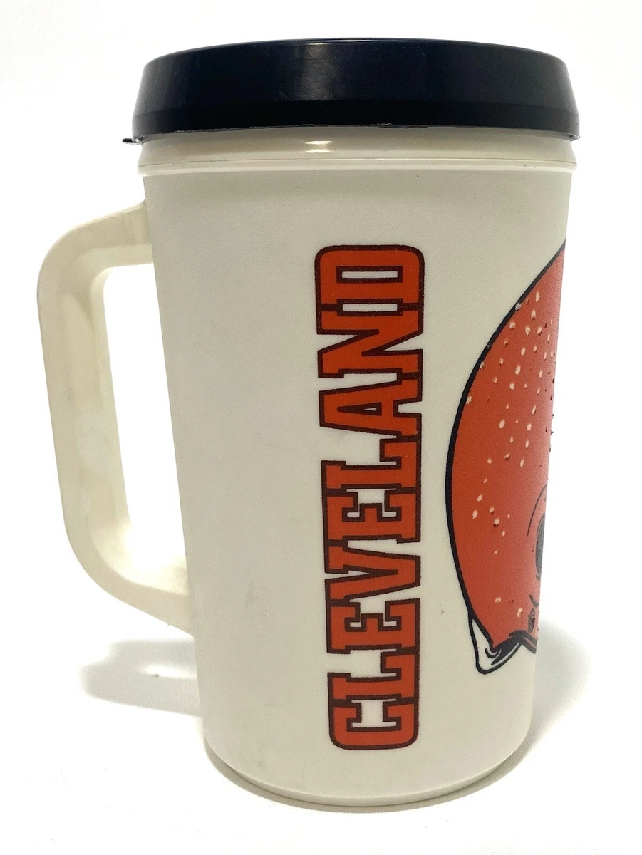 Rare Vintage Cleveland Browns NFL 36oz Travel Drink Coffee Mug Aladdin Made  USA | eBay