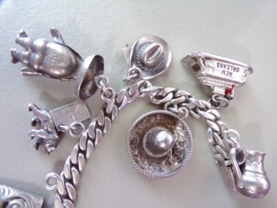 Vintage Mexico Charm Sterling 7