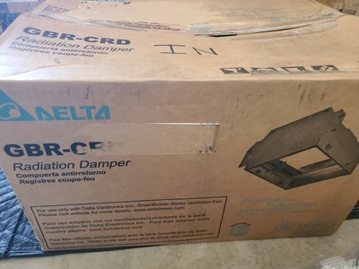 New 4 Pack Delta GBR-CRD Ceiling Radiation Damper ...