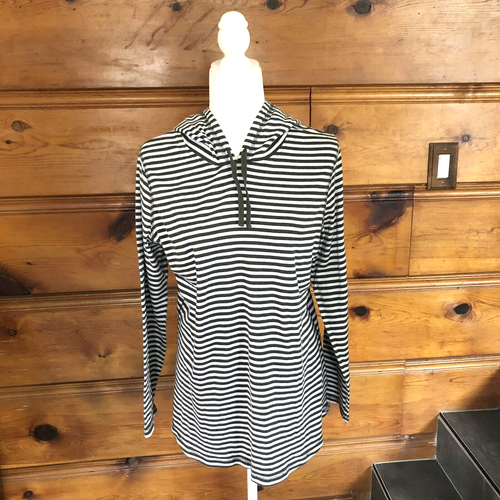 Eddie Bauer Hooded Sweater Size XL Army 