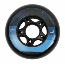 Ground Control UR Stars Wheels 90mm 85A - Black Set of 4 