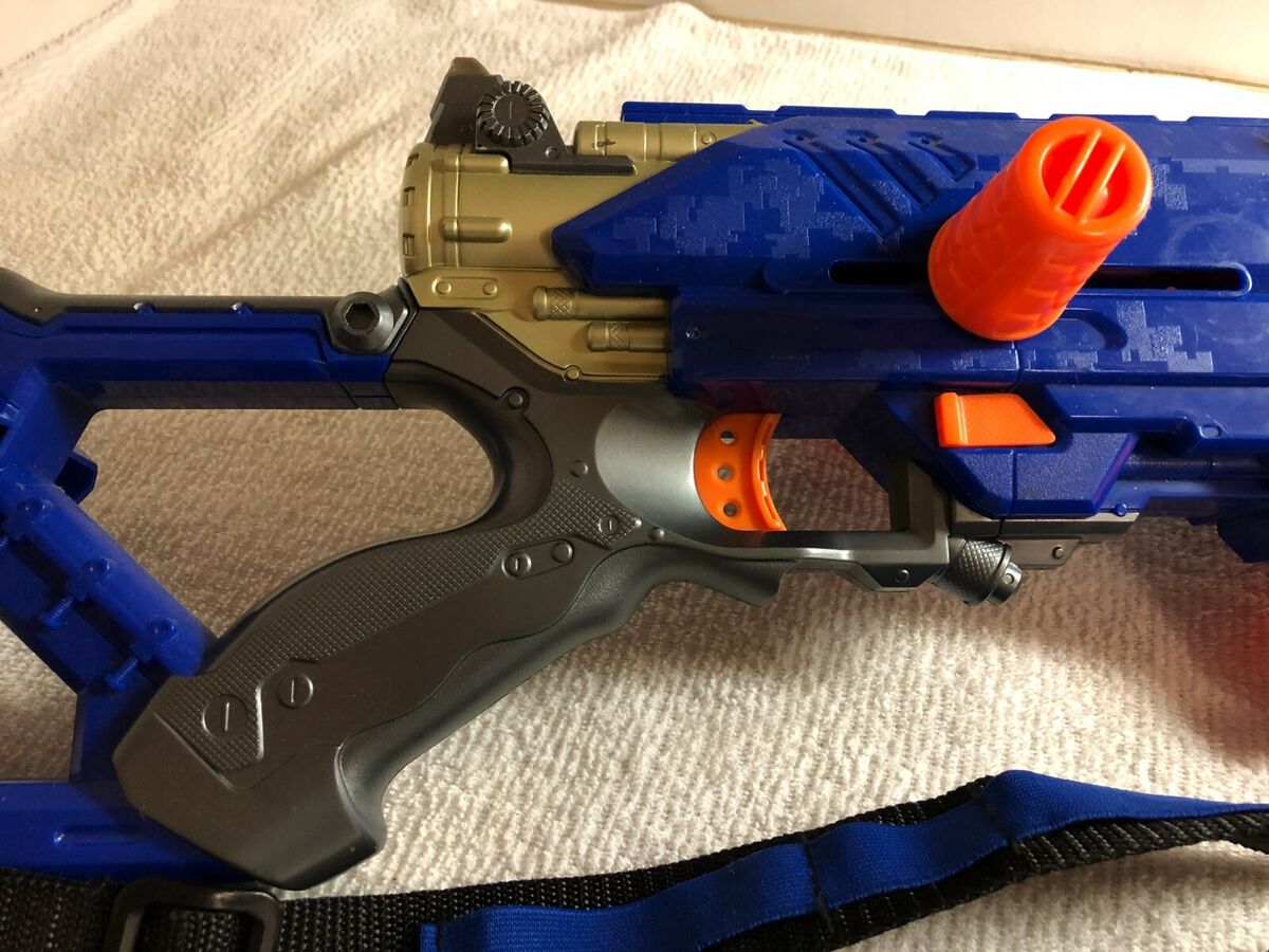 NERF Long Strike Cs-6 Modulus With Everything! Barely Used.Darts Included  630509744084