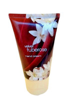 Bath Body Works VELVET TUBEROSE Hand Cream 2.5 oz Discontinued Rare Free Ship