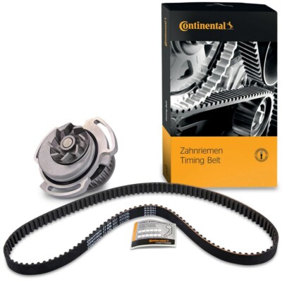 CONTITECH ZAHNRIEMEN +WASSERPUMPE FÜR VW POLO 86C 1.0 1.3 +G40