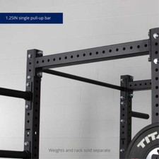 Titan Fitness X-3 Series 80" Silver Bolt-Down Power Rack Kit di Prolunga, 24" Dept