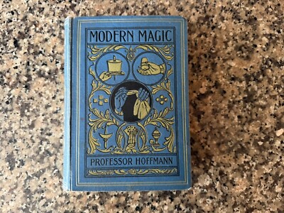 Vintage Old Antique Modern Magic Conjuring Trick Witch Book Professor Hoffmann
