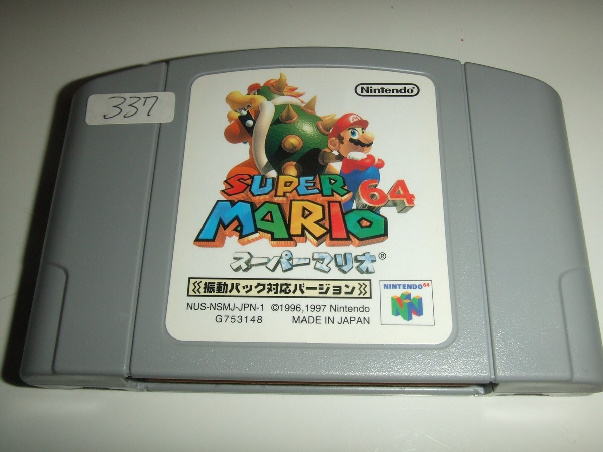 SHINDOU SUPER MARIO 64 Nintendo 64 N64 346 4902370503111| eBay