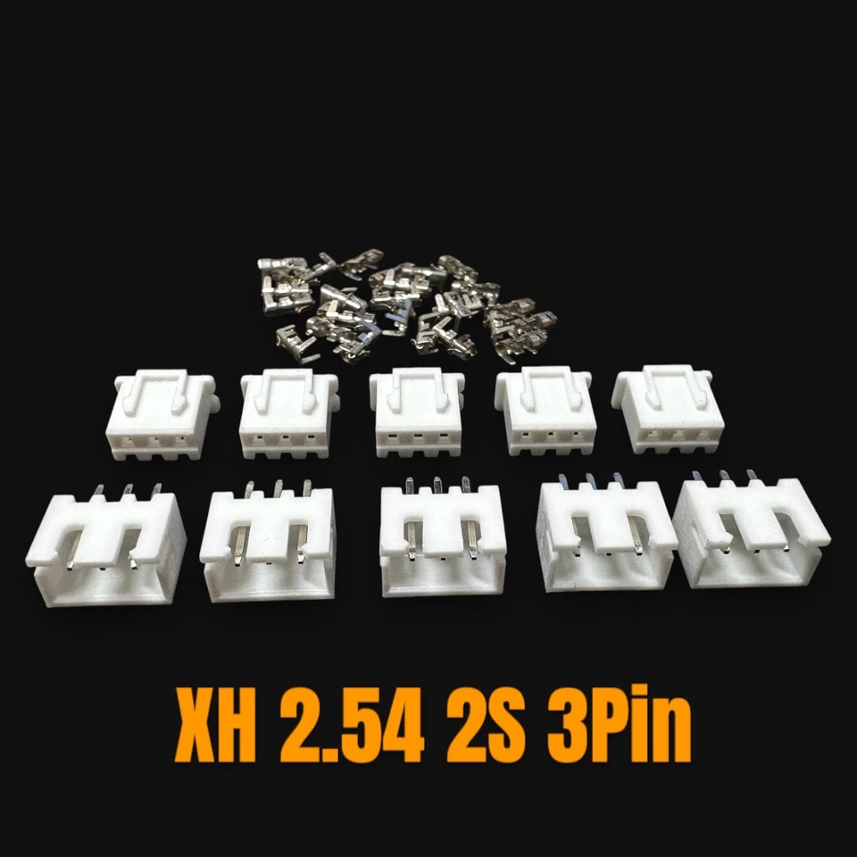 XH 2.54mm Balancer Stecker Crimp Set Male Female 2Pin 3Pin 4Pin 5Pin 6Pin 7P JST - Bild 4 von 4