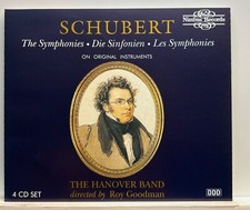 Schubert: The Symphonies On Original Instruments 4 CD Set 1990 Nimbus VG