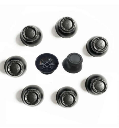 25 Pair Replacement Thumb Stick Joystick Cap for PS5 Gamepad Controllers ,Black - Picture 2 of 7