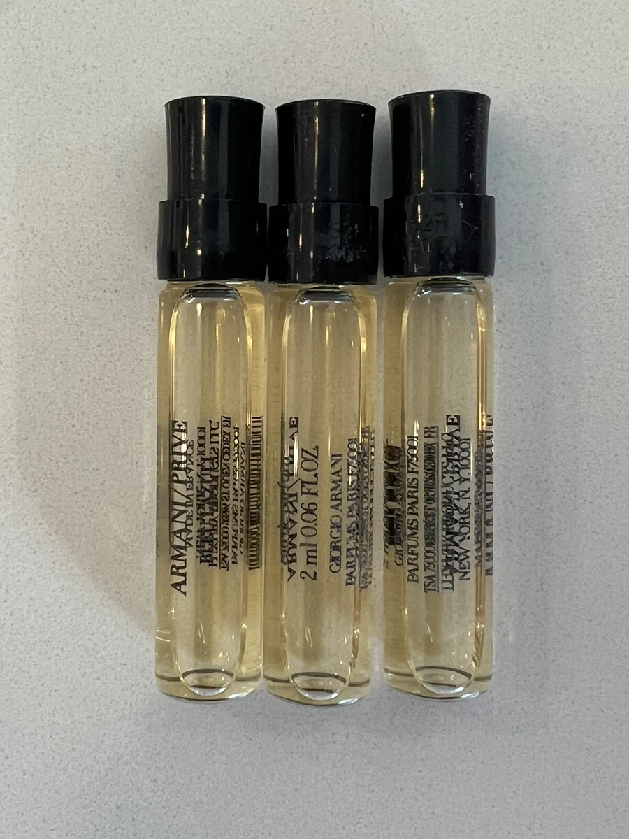 3 Pack Armani Prive Bleu Lazuli Samples 2ml .06oz Brand New eBay