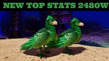 ARK Survival Ascended PvE PC/XBOX/PS5 Top Stats Forest Argentavis 2480w argy