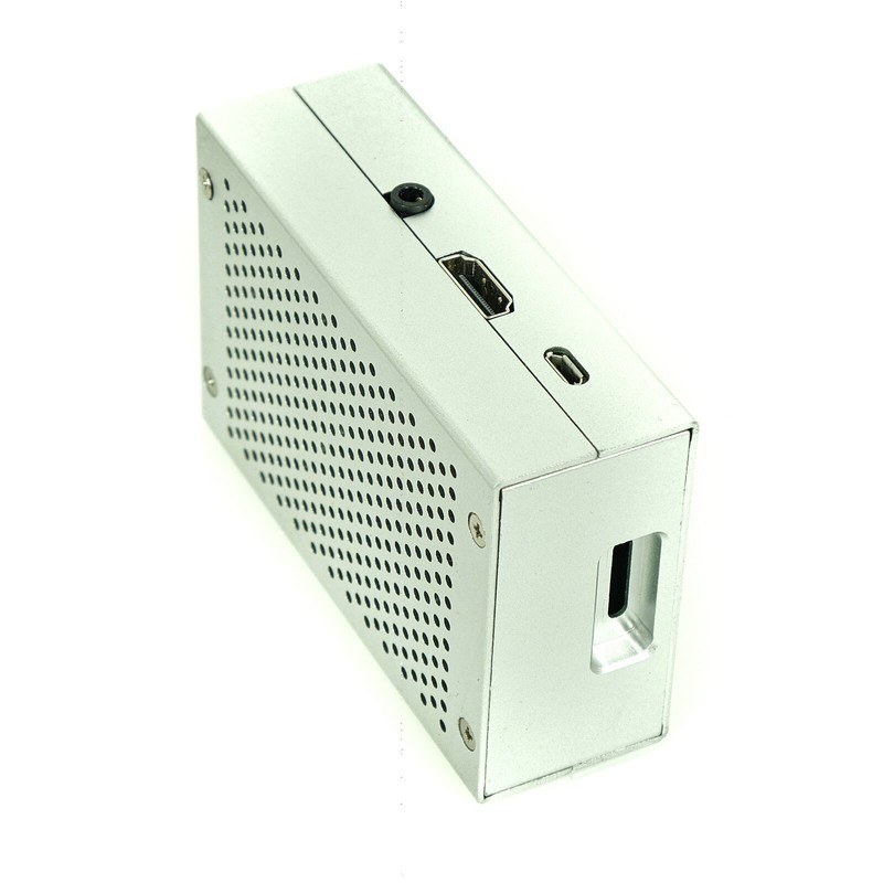 Aluminium Case inc Screws for Raspberry Pi Model B+ / Pi 2 / Pi 3 (B+)