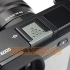 Graphite Silver Metal Hot Shoe Cover for Sony A6500 A6300 A6000 A7RM2 A77 Camera