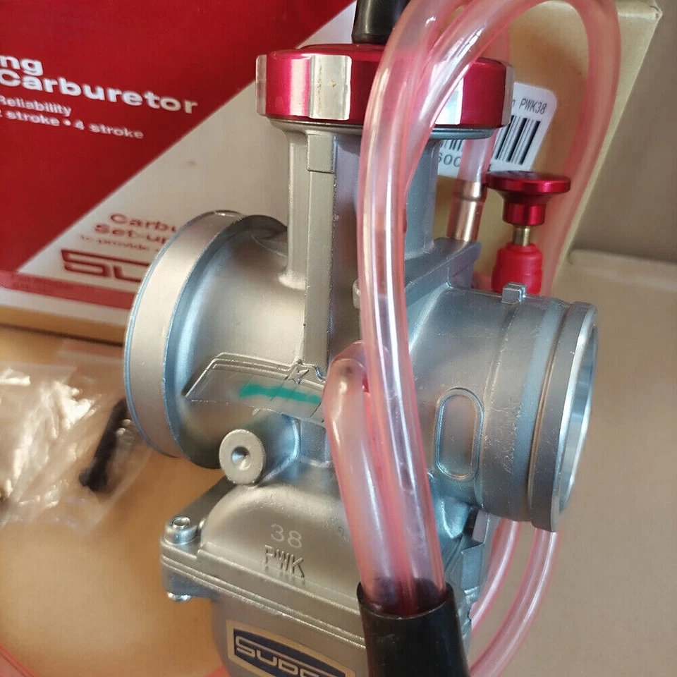 PWK38 38mm Carburetor for Keihin Honda Suzuki Yamaha Kawasaki KX250 CR250 RM250 - Image 3 of 4