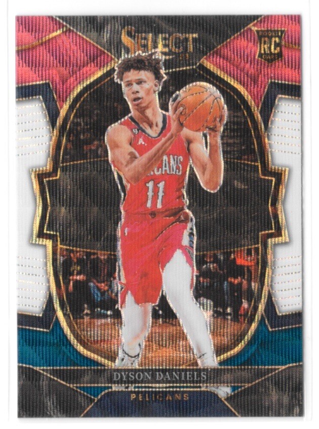 2022-23 Panini Select - Concourse Tri-Color Prizm #67 Dyson Daniels (RC)