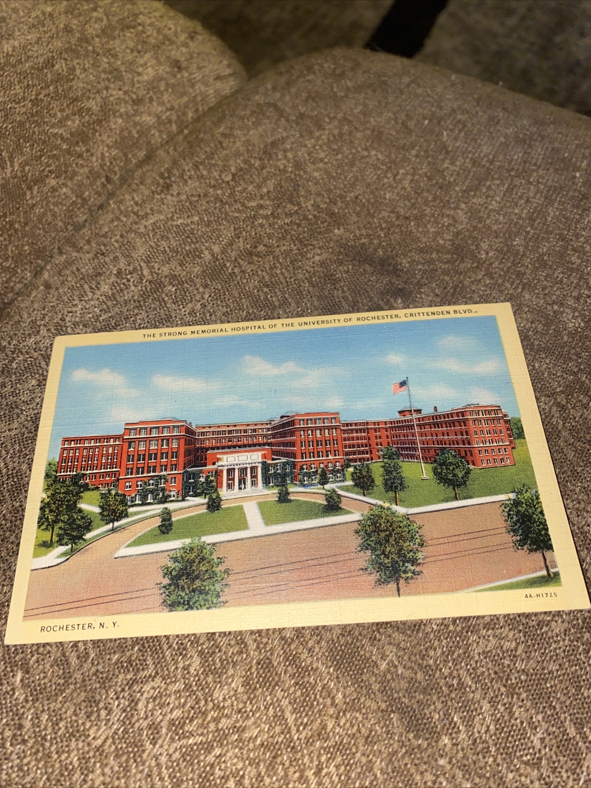 The Strong Memorial Hospital Of The University Rochester,Crittenden Blvd-  Pc | Ebay