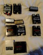 Crydom and OPTO 22 Solid State Relays new and used 3-32 Volts DC control