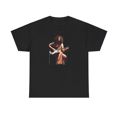 Young Jimmy Page and his Danelectro guitar v 2 short Sleeve Tee