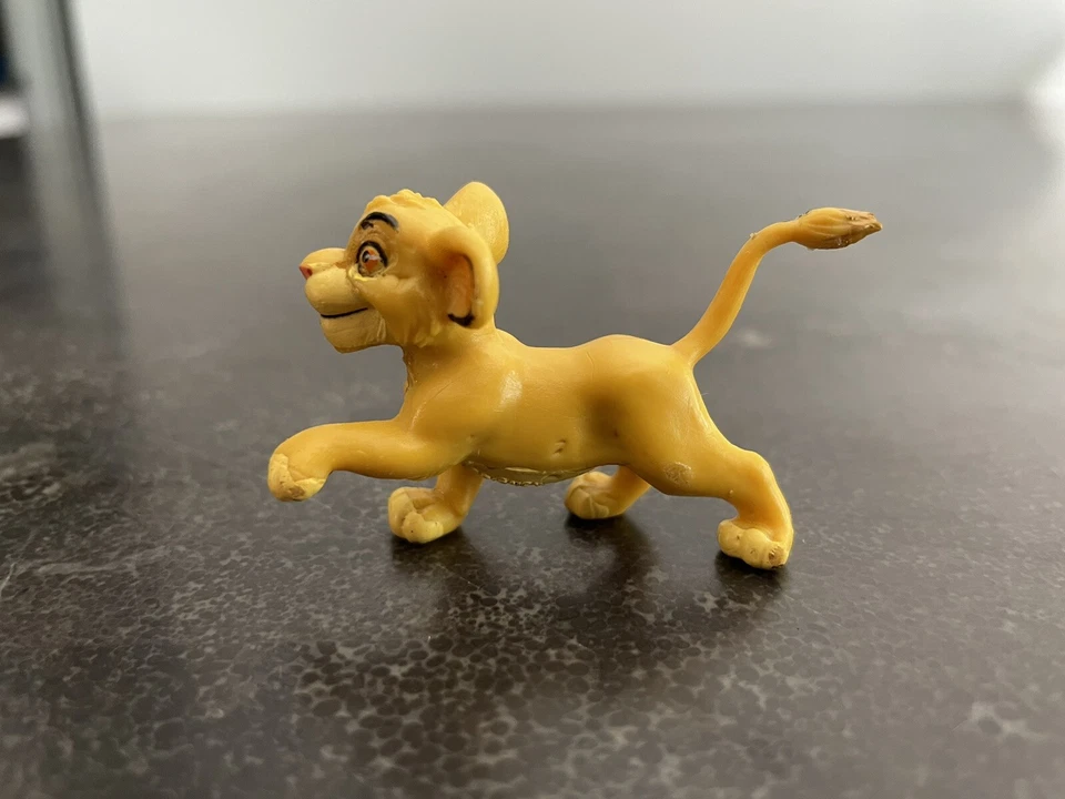 Figura PVC Vintage Walt Disney Applause El Rey León León Cachorro Simba 2" Foto 3 de 4