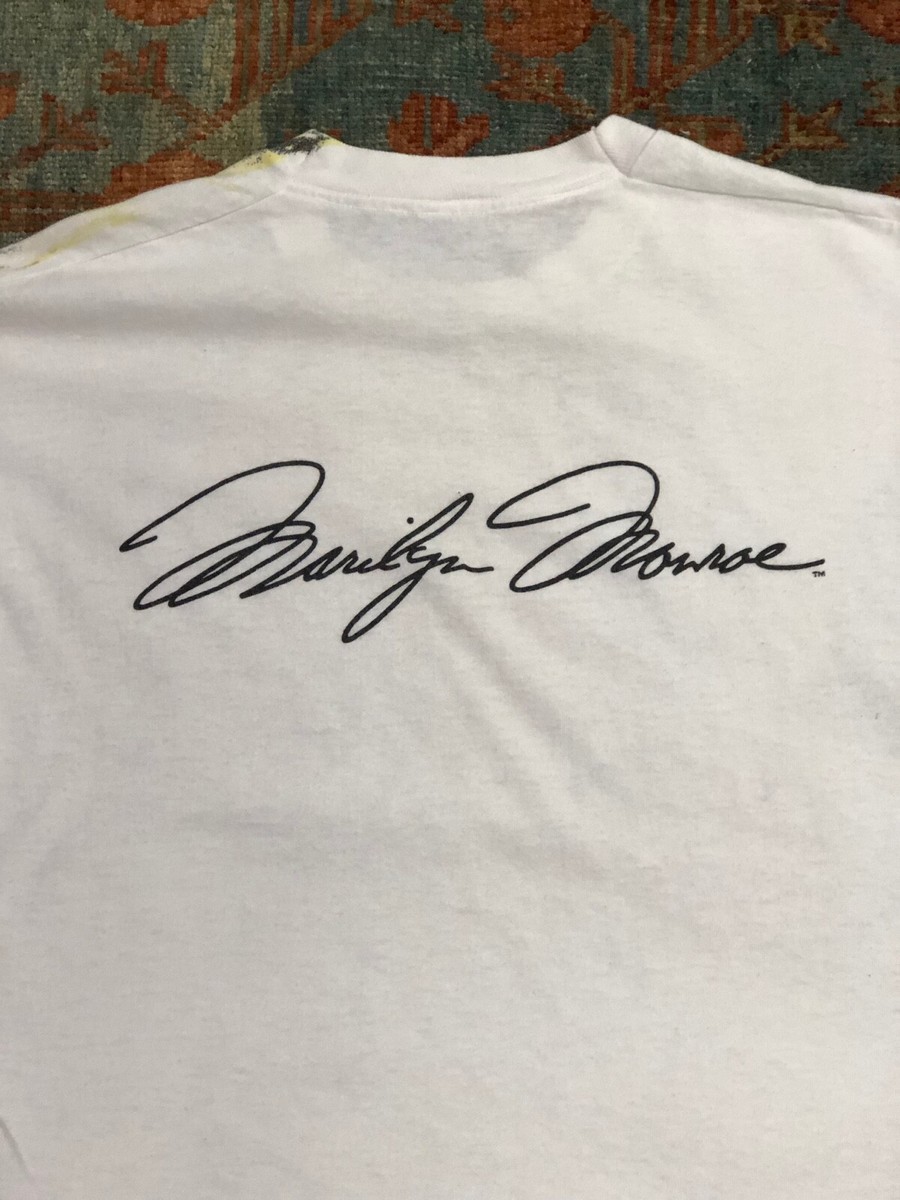 Vintage 90s Marilyn Monroe all over print T shirt size XL 100 