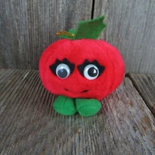 Vintage Tomato Ornament Plush Christmas Yumkins Del Monte Fruit and Vegetables 1