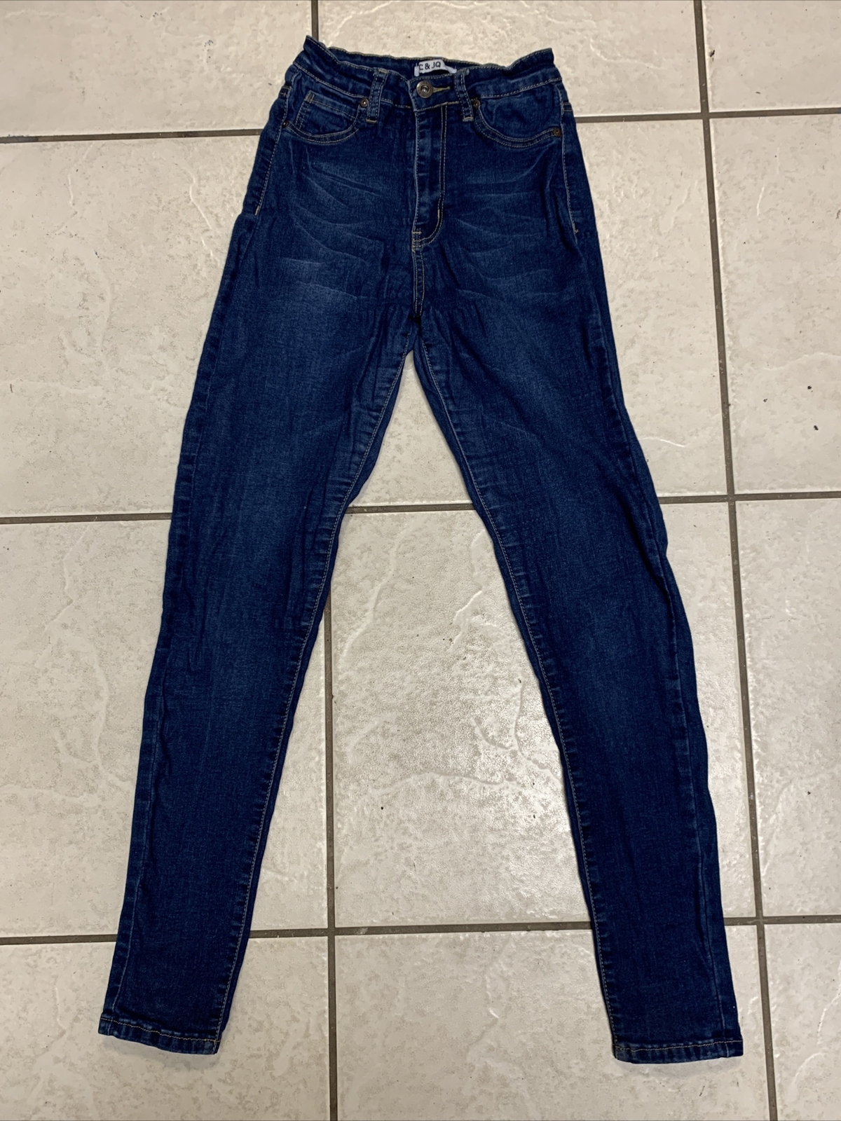 JQ Jeans Blue Denim Stretch Jeans Size 