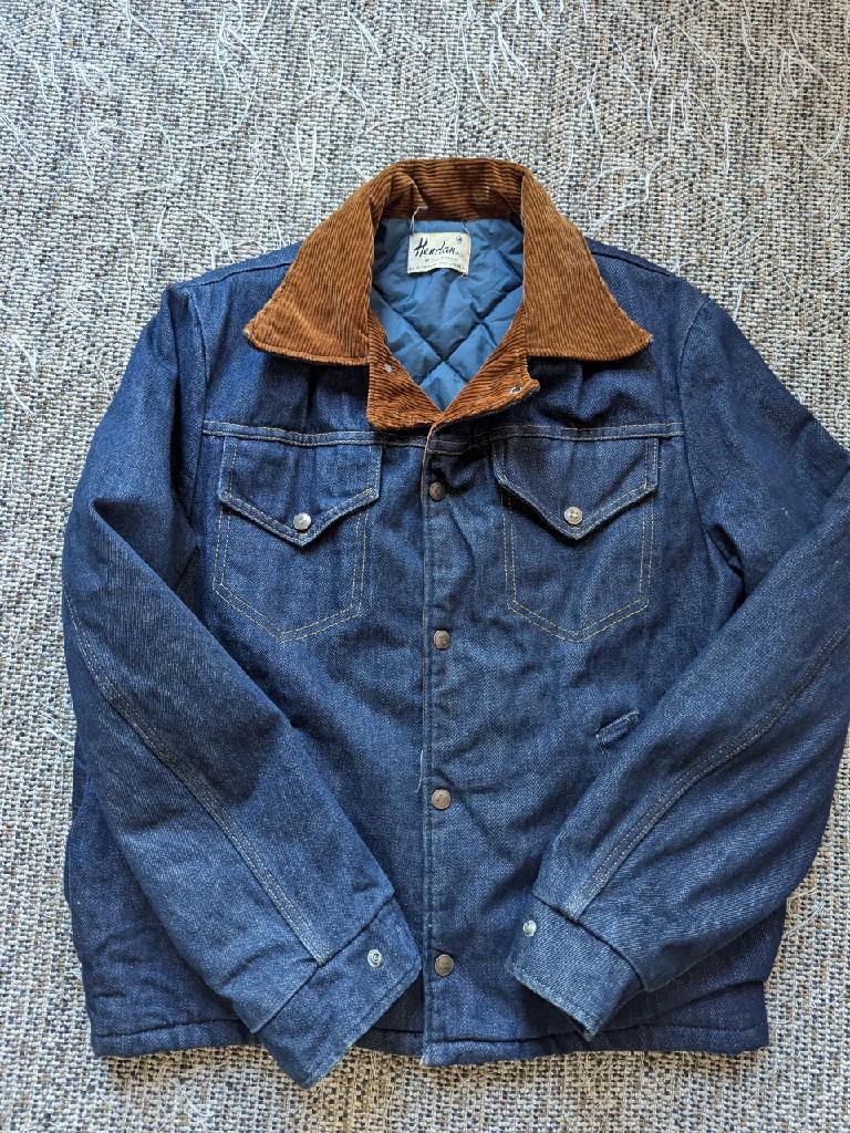 vintage 1960s california DENIM jean jacket M work trucker vintage 1960s california DENIM jean jacket M work trucker