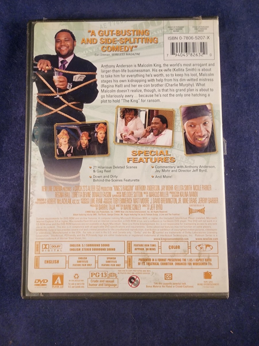 King's Ransom DVD Like New | eBay