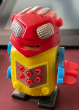 Vintage Star Fleet Robot wind-up red helmet