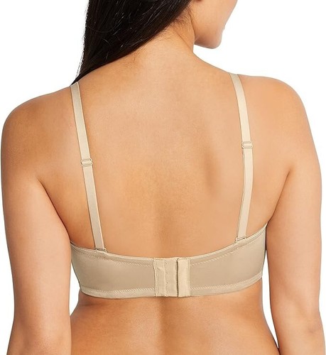 NEW Bali Bra Size 42D One Smooth U Strapless / 7 Way Strap Convertible Beige - Picture 4 of 14