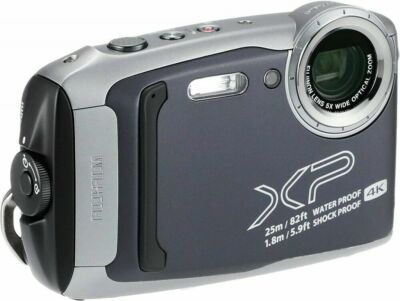 FUJIFILM Digital Waterproof Camera FX-XP140DS Dark Silver