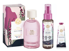 Kit of 3 Yves Rocher Eau de Parfum & Hair/Body Mist & Hand Cream Sur La Lande