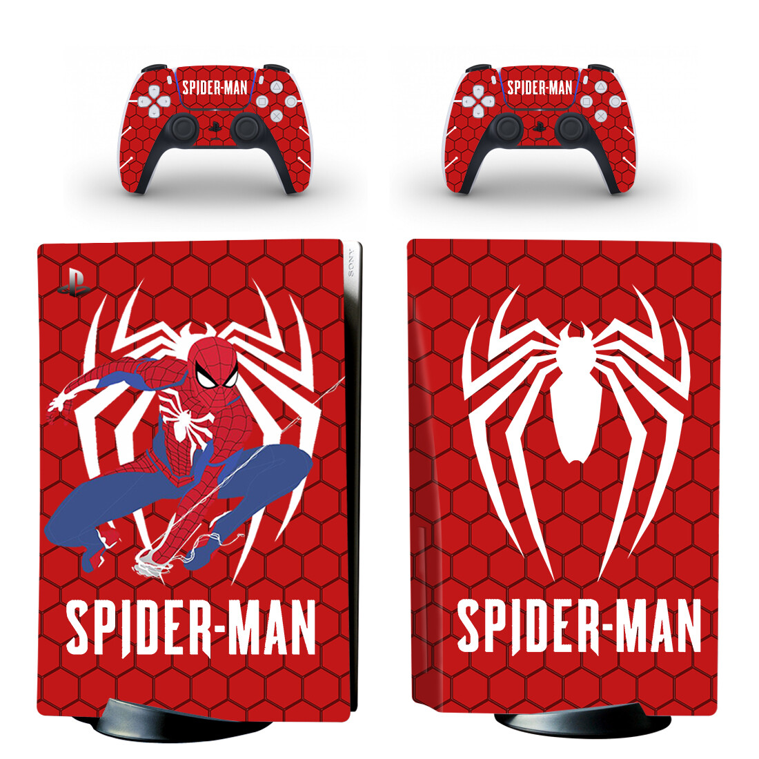 Skin Adesiva In Vinile Per PS5 Disc - Tema Black Panther Marvel Wakanda - Protezione Console - Foto 2