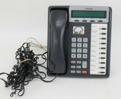 Toshiba DKT3210-SD 10-Button Digital Speaker Phone (Renewed) - Office Desk Phone